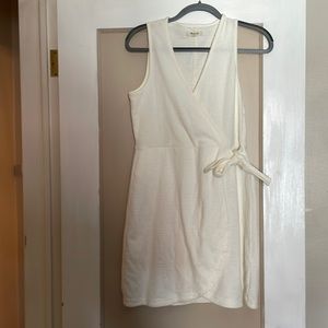 Madewell Tie Faux-Wrap Dress